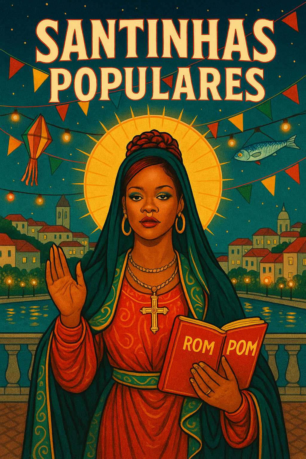 Santinhas Populares visual